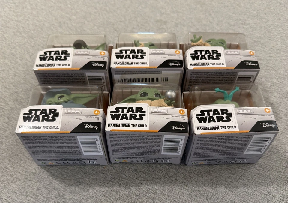 Star Wars The Mandalorian The Child Bounty Collection Serie 1 Juego Completo, Nuevo en Caja Foto 4 de 4