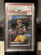 Jordan Love Rated Rookie /10 Donruss Clearly Holo Silver PSA 9🔥🔥