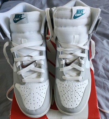 Nike Dunk High FLS Summit White/Grey-Teal Women's Size 9.5 DR7855-100