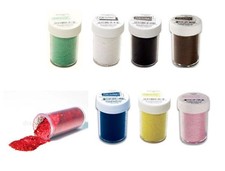 FUN FLOCK Flocking POWDER  GLITTER Choose  STAMPENDOUS  MARTHA STEWART