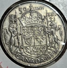1950 Canada George VI Silver 50 Cents (Crisp Details, Great Condition)