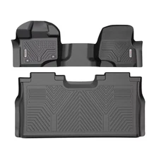 3D Floor Mats Liners for 2015-25 Ford F-150 SuperCrew Cab Bench Seat Non-Slip