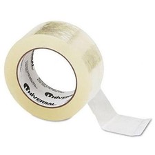 Universal Office Products 53200 Box Sealing Tape, 2" X 110 Yards, 3" Core,