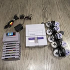 Super Nintendo NES Console Bundle 12 Games Game System Vintage