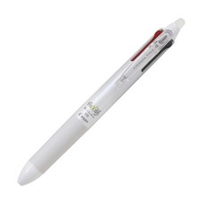 Pilot Frixion Ball Knock 4-Color Gel Ink Multi-pen, White Lkfb-80ef-w