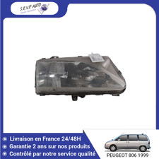 Feu avant (phare) Peugeot 806