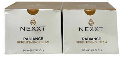 2× Nexxt Radiance Brightening Cream 1.7 oz Firms Hydrates Boosts Glow Jojoba