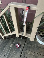 Odyssey O-Works Red 2-Ball Fang S 35" Putter with Headcover 