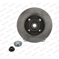 Ferodo 2X Bremsscheiben Hinten Ø249 Voll FüR Peugeot 307 3A/C 3H 3E CitroëN C4