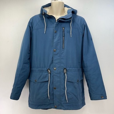 Jack Wolfskin Microguard Coat Size Medium 36/38 Hooded Parka Function 65 Blue