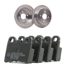 RIDEX Bremsenset Hinten Bremsscheiben Beläge für FORD Escort VI Cabrio (ALL)