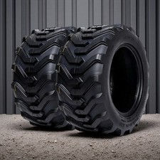 Halberd Set 2 18x8.50-10 Skid Steer Tires 8pr Heavy Duty Industrial Loader Tire