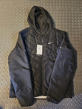 Nike Therma-FIT Repel Synthetic-Fill Running Jacket Sz M Black DD5644-010 Mens