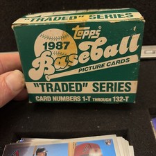1987 Topps Traded Baseball Cards 34