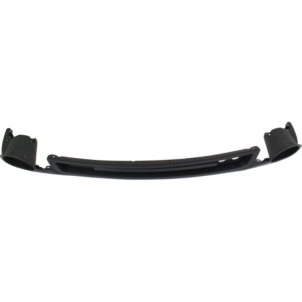 Cenefa para GMC Sierra 1500 2007-2013 deflector de aire negro texturizado delantero CAPA Foto 4 de 4