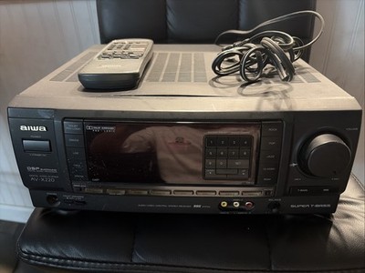 Aiwa AV-X220 Super T-Bass Home Theater AV Surround Sound Stereo Receiver