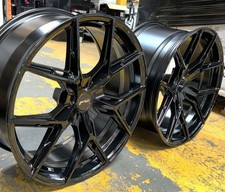 21" BENTLEY CONTINETAL GT3/4 VELOCITY VF6 FLOW FORMED G/BLACK 9J 10.5J ALLOYS X4