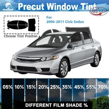 Computerized Custom Precut Window Tint Film Kit For 2006-11 Honda Civic Sedan