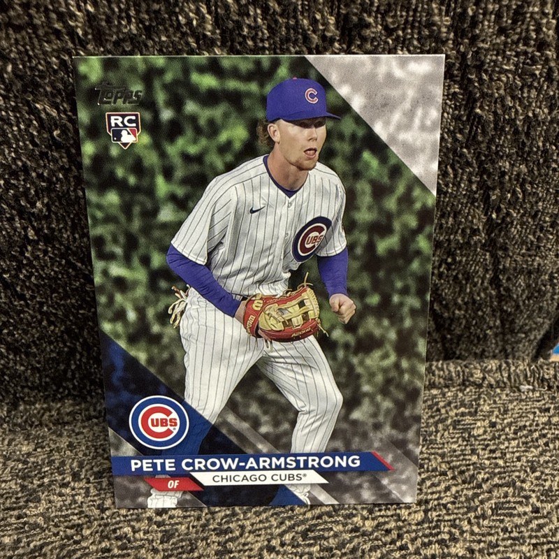 🔥2024 Topps Flagship Collection- Pete Crow-Armstrong #5 (RC) Cubs