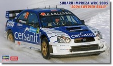 Hasegawa 1/24 Scale Subaru Impreza WRC 2005 2006 Swedish Rally Plastic Model Kit