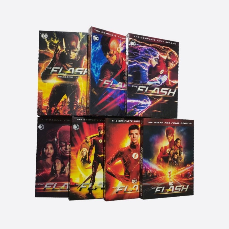 フラッシュ シーズン1〜8DVD全巻セット The Flash Season 1-9, 43-disc DVD complete set, brand new. | eBay
