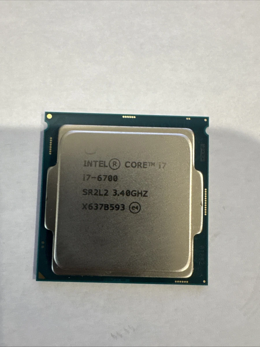 Intel Core i7-6700 Processor Model Computer Processors (CPUs) for