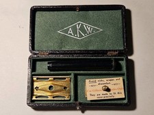 RASOIO DI SICUREZZA GILLETTE VINTAGE '60S, MADE IN USA, SCATOLA ORIGINALE 