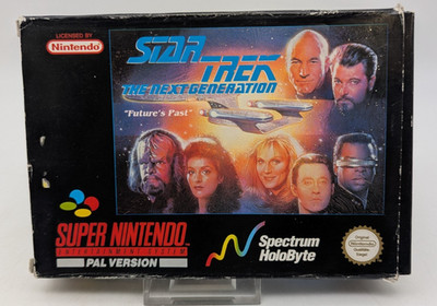 Star Trek The Next Generation Super Nintendo SNES OVP + Anleitung *HÄNDLER*