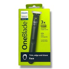 Philips Norelco One Blade 3X Trim, Edge and Shave Face QP1424/70 New Sealed