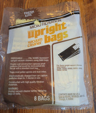 5 Sears Kenmore Upright Vacuum Cleaner Bags 5068 Micro Filtration Fresh Aire