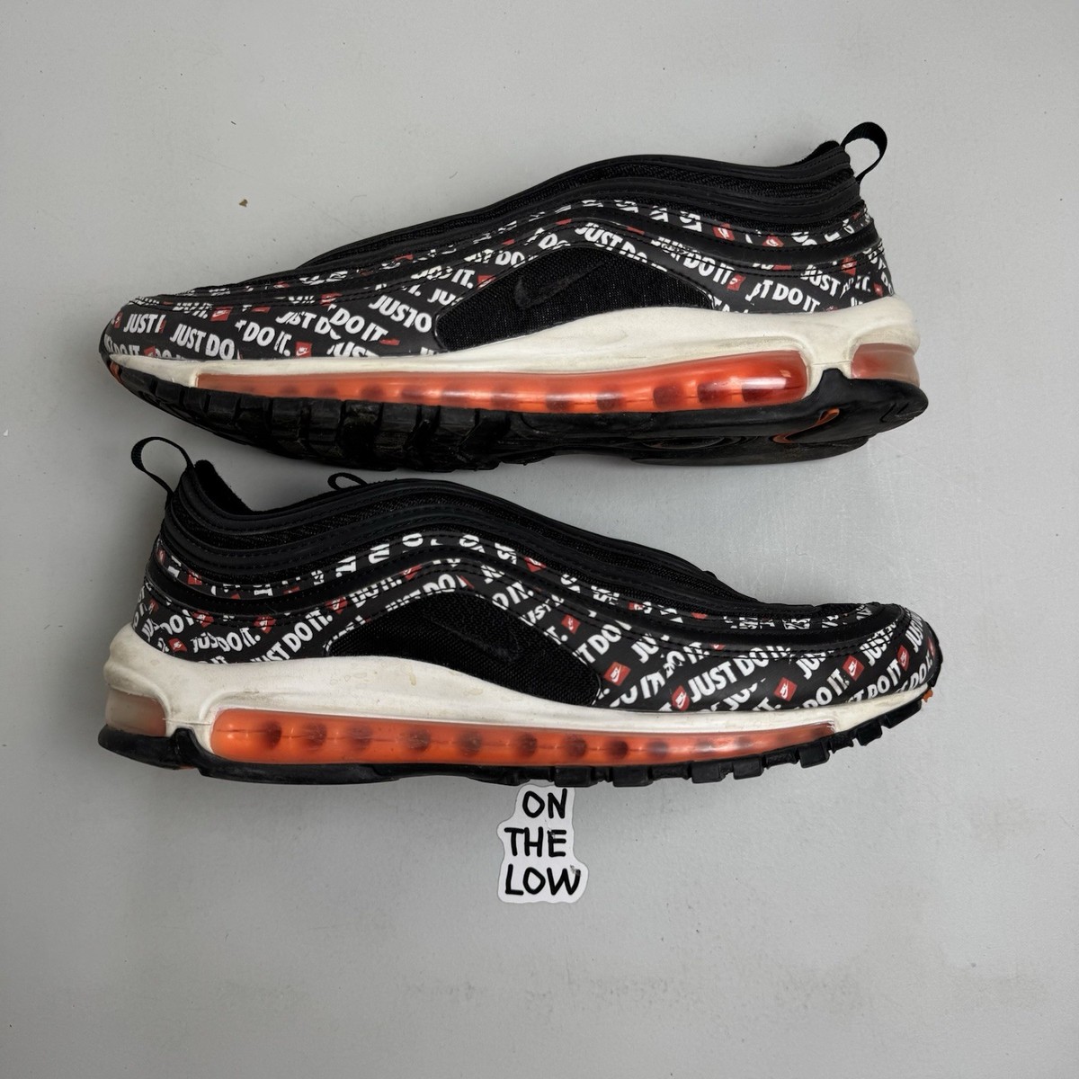 nike air max 97 orange swoosh