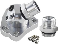 Radiator Hose Swivel Neck Thermostat Housing Aluminum for Honda K-Series K20 K24