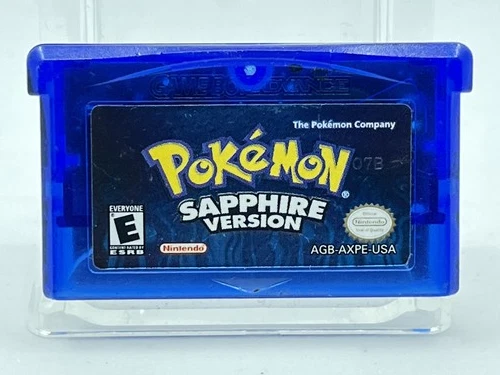 Pokemon Sapphire Nintendo Gameboy | AUTHENTIC | NEW BATTERY