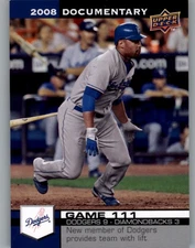 2008 Upper Deck Documentary #3314 Matt Kemp - BB