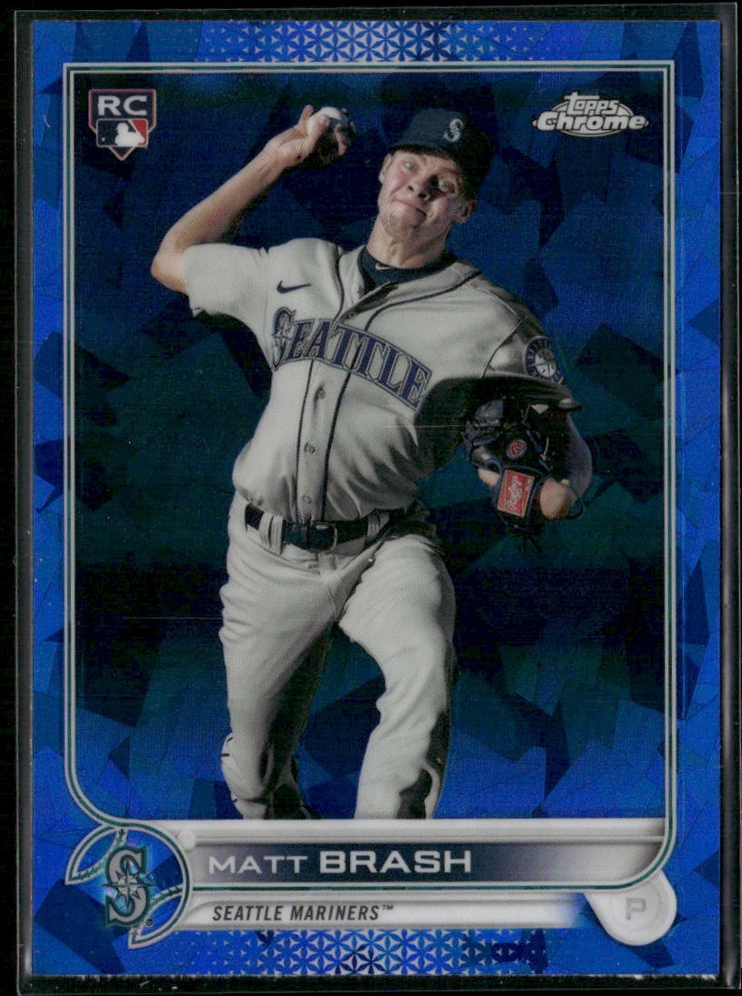 2022 Topps Chrome Sapphire Edition #561 Matt Brash