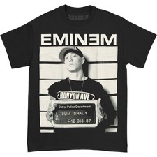 Men's Eminem Arrest T-shirt X-Large Black