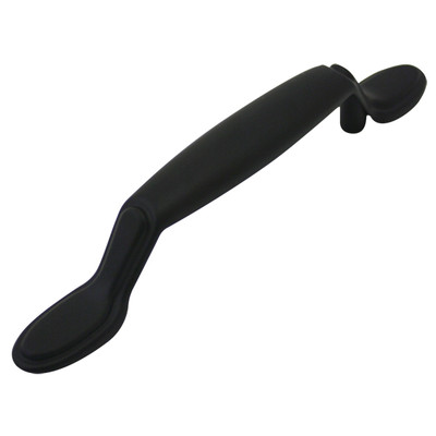 Cosmas Cabinet Hardware Flat / Matte Black Pulls - #4007FB