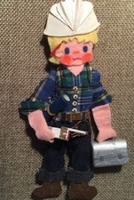 Someone Special stuffed felt holiday figurine ornament