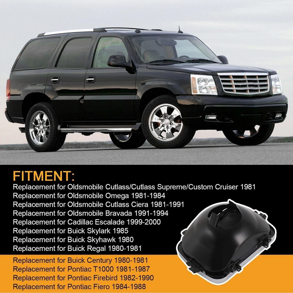 2x Headlight Support Bracket Bezel Mounting Kit L/R for Chevrolet G20 G30 Malibu - Image 3 of 4