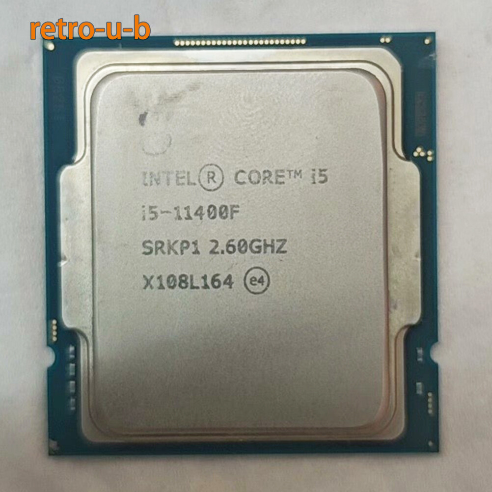 CPU Intel Core i5-11400F Amazon.com: Intel CPU/Core i5-11400F 2.60GHZ LGA1200 Tray