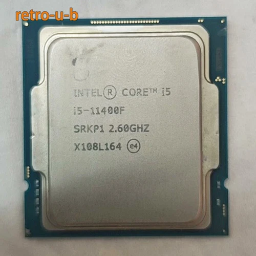 11Th Gen Intel Core i5-11400F LGA 1200 CPU Processor 6-Core Rocket Lake 2.60GHz