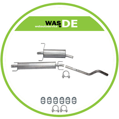 Komplette Auspuffanlage Auspuff Opel Astra H 1.6 & 1.8 2004-2014 Schalldämpfer