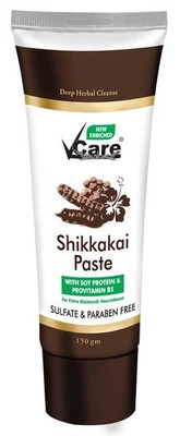 Vcare Shikkakai Paste Remove Dirt Dust Make Hair Thick