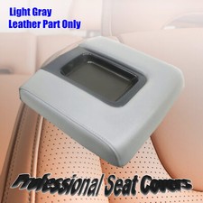 Leather Console Lid Armrest Cover 14-18 Fits Chevy Silverado 1500 2500 3500 Gray Leather Console Lid Armrest Cover 14-18 Fits Chevy Silverado 1500 2500 3500 Gray