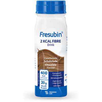 Fresubin 2 KCAL Fibre Drink Schokolade 4x200ml