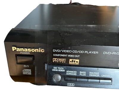 Panasonic DVD-RV31 DVD Player for sale online | eBay