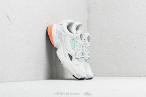 adidas originals falcon white trainers