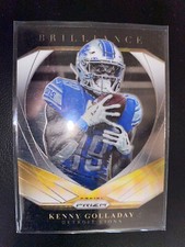 2020 Panini Prizm Football Brilliance Insert #11 Lions Kenny Golladay Card