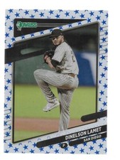 2021 Donruss Independence Day #211 Dinelson Lamet short print variation