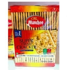 Cream Cracker Tea Biscuit Super Healthy Vitamins Improved Recipe Savory Snack 